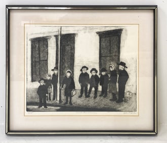 HELEN FRANK (B.1930) ETCHING