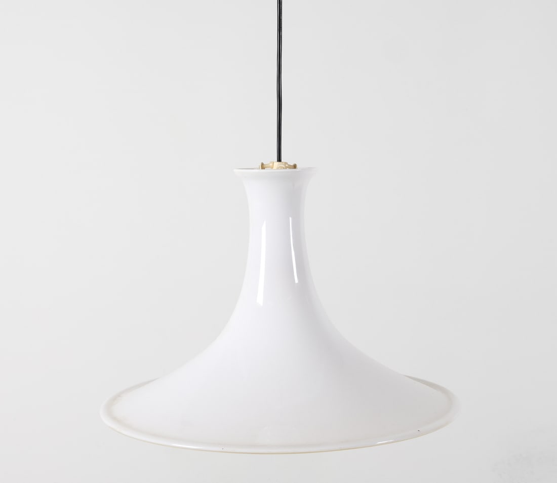 MICHAEL BANG 'MANDARIN' GLASS PENDANT LIGHT (1 of 12)