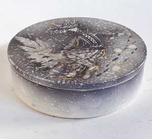 SASCHA BRASTOFF CERAMIC TRINKET BOX