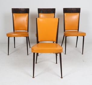 (4) MID-CENTURY DINING CHAIRS