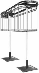 SARATOGA 2-TIERED MOTORIZED CLOSET CAROUSEL
