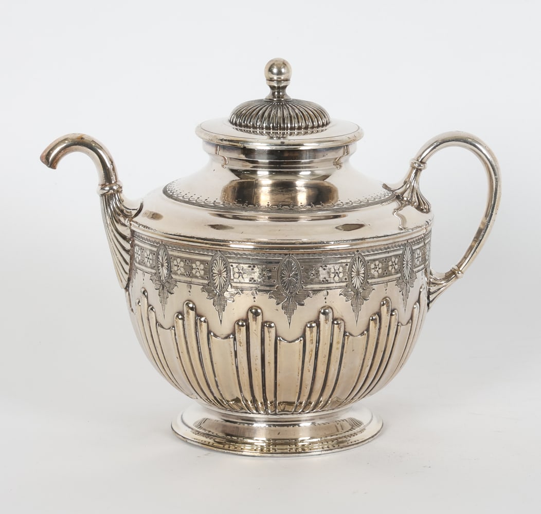 JAMES DIXON & SONS SILVERPLATE TEAPOT 1886 (1 of 13)
