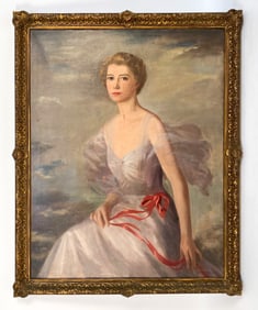 ARCHIBALD BARNES, CANADIAN (1887-1972) PORTRAIT