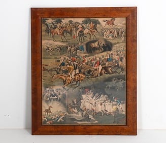A. C. HAVELL PRINT 'A RACING NIGHTMARE'