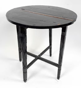 AESTHETIC MOVEMENT FOLDING TABLE