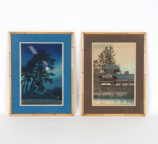 AFTER HASUI KAWASE WOODBLOCK PRINTS