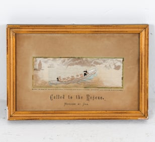 THOMAS STEVENS SILK STEVENGRAPH PICTURE