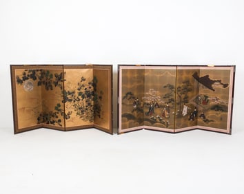 JAPANESE FOLDING SCREENS