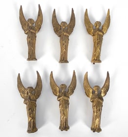 ANTIQUE ORMOLU ANGEL GROUPING