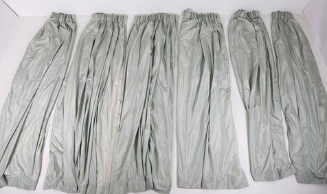 MINT GREEN CURTAIN GROUPING