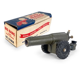 VINTAGE BIG BANG IRON CANNON NO. 60MM