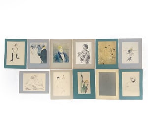 TOULOUSE LAUTREC PRINT FOLIO