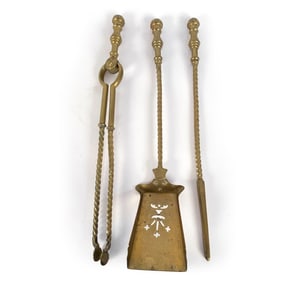 BRASS FIRE TOOLS