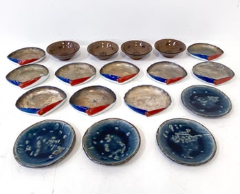 JAPANESE CERAMIC GROUPING