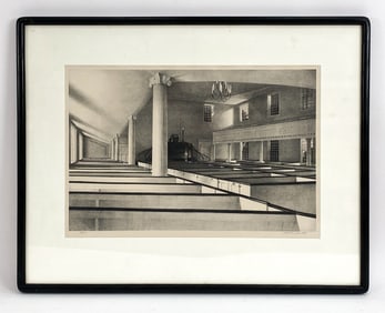 STOW WENGENROTH (1906-1978) LITHOGRAPH