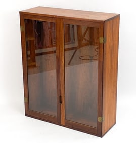 ATTR. SVEND LANGKILDE ROSEWOOD DISPLAY CABINET