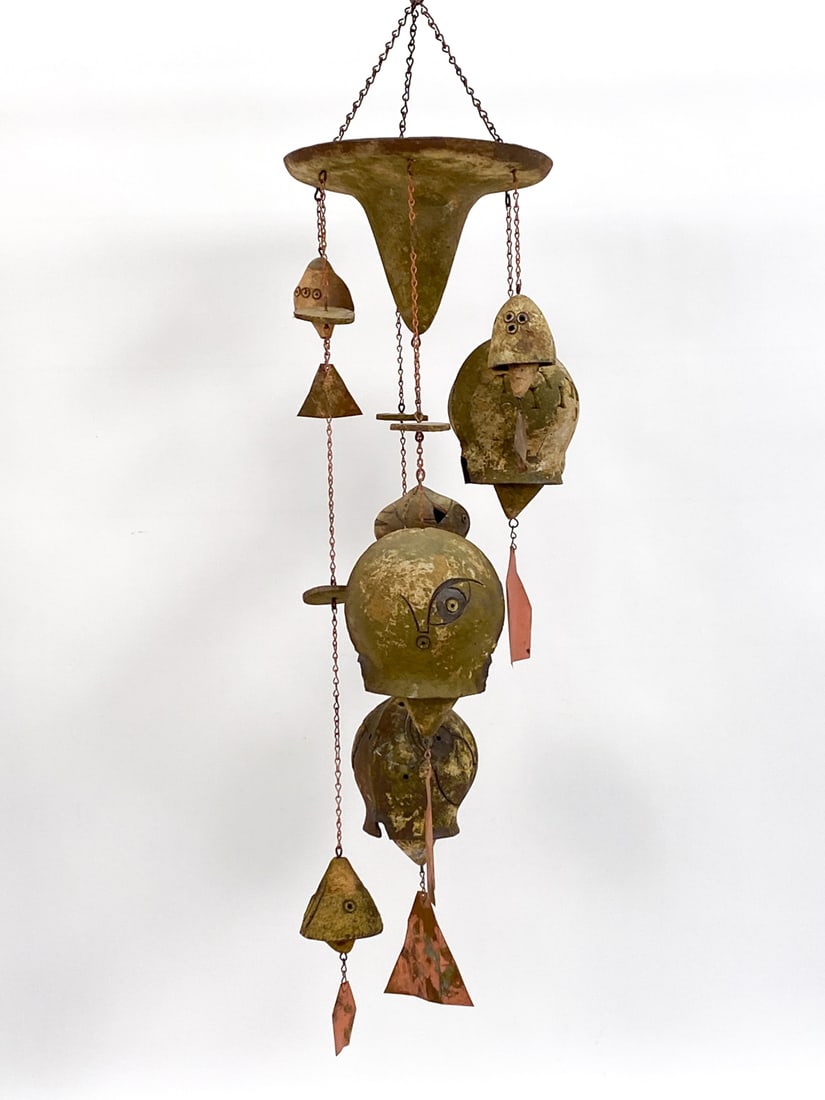 PAOLO SOLERI LARGE CERAMIC WIND CHIME (1 of 18)