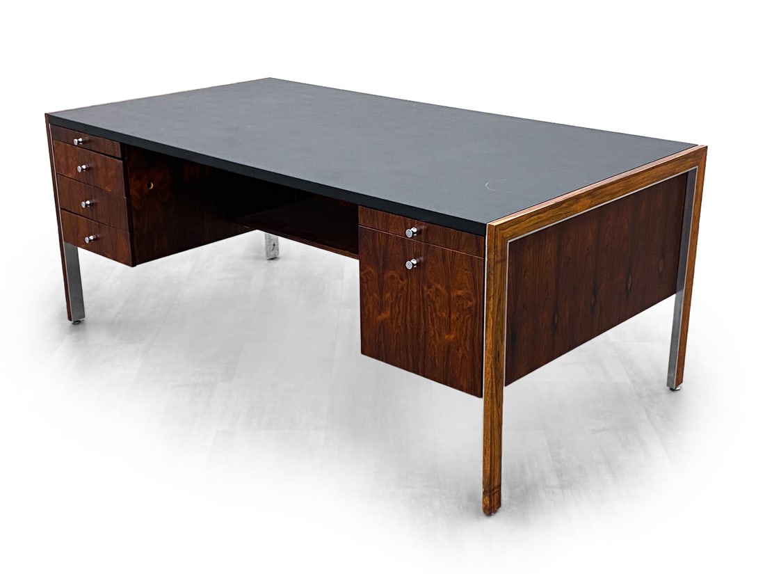 ATTR. HERMAN MILLER ROSEWOOD DESK (1 of 19)