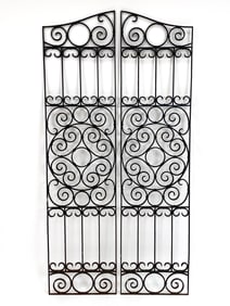 WROUGHT IRON FENCE GATE