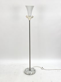 GERMAN MARBLE BASE ADJUSTABLE FLOOR LAMP