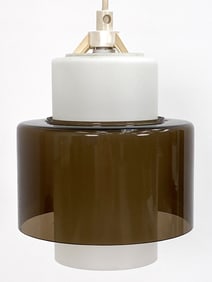 DANISH FOG MORUP STYLE GLASS PENDANT LIGHT