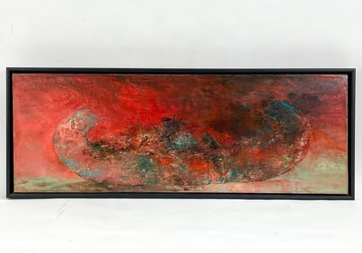 ABSTRACT O/C PAINTING