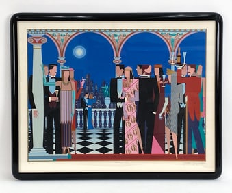 GIANCARLO IMPIGLIA 'THE GRAND PARTY' SILKSCREEN