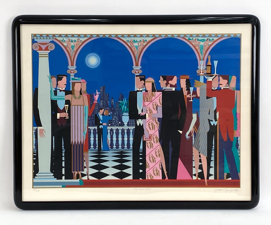 GIANCARLO IMPIGLIA 'THE GRAND PARTY' SILKSCREEN (1 of 10)