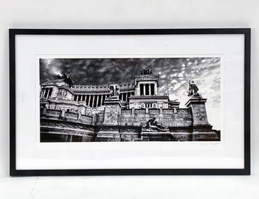PHOTO PRINT OF THE PIAZZA VENEZIA IN ROME