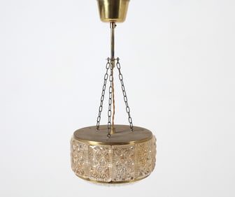 CARL FAGERLUND FOR ORREFORS DANISH CEILING LIGHT