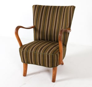 ATTR. ALFRED CHRISTENSEN DANISH LOUNGE CHAIR
