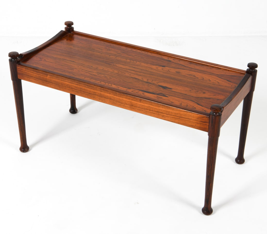 DANISH ROSEWOOD COFFEE OR SIDE TABLE C. 1960S (1 of 12)