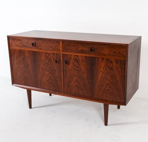 E. BROUER DANISH ROSEWOOD SIDEBOARD C.1960S