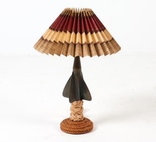 DANISH NAUTICAL THEMED TABLE LAMP C. 1970S