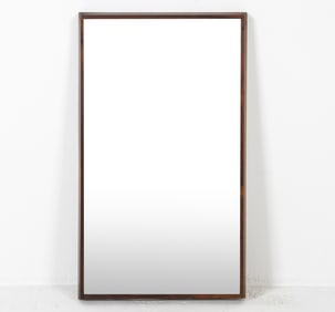 DANISH ROSEWOOD WALL MIRROR C. 1960S