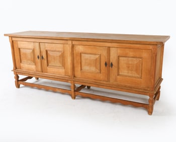 KJARENULF STYLE DANISH OAK SIDEBOARD C. 1970S