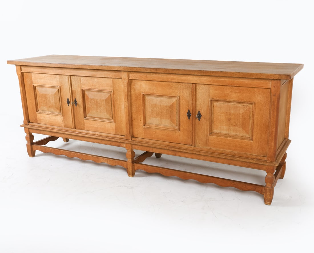 KJARENULF STYLE DANISH OAK SIDEBOARD C. 1970S (1 of 19)