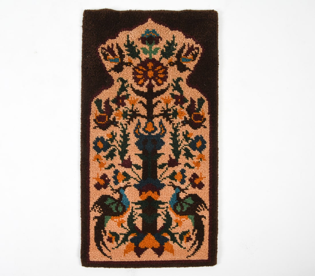 DANISH WOOL PICTORIAL RUG C. 1970S (1 of 7)