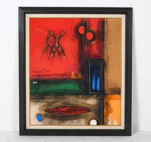 PER DAHL (DENMARK B. 1930) ABSTRACT COMPOSITION