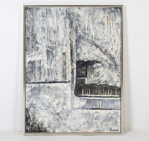 VICTOR LEE (CHINA B. 1969) ABSTRACT O/C