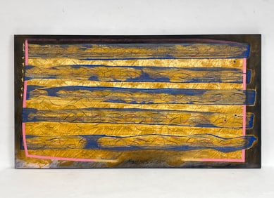MALLOWS CONTEMPORARY ABSTRACT A/C PAINTING