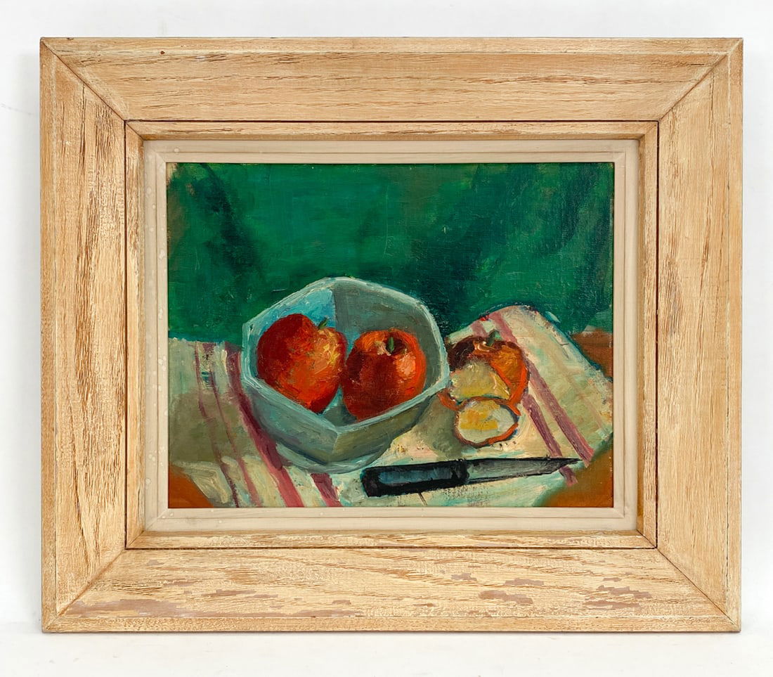 20TH CENTURY STILL LIFE O/B PAINTING (1 of 5)