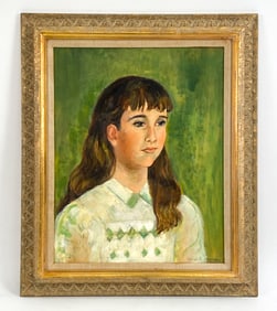 ALICE G. NEAMAN CONTEMPORARY PORTRAIT O/C