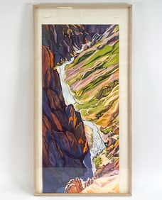 SUSAN SHATTER (1941-2011) LITHOGRAPH