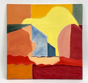 GEOMETRIC ABSTRACT A/C PAINTING