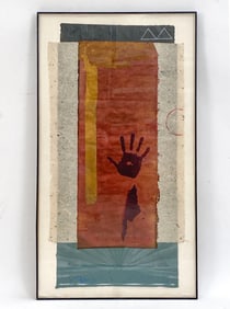 CONTEMPORARY ABSTRACT MIXED MEDIA
