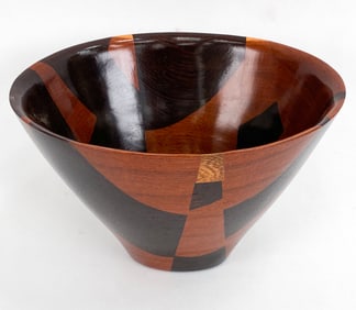 PETER PETROCHKO CARVED MACACAUBA BOWL