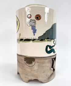 ROBERT PALUSKY STUDIO ART POTTERY VASE