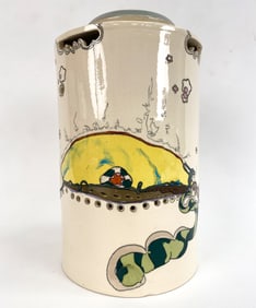 ROBERT PALUSKY STUDIO ART POTTERY VASE