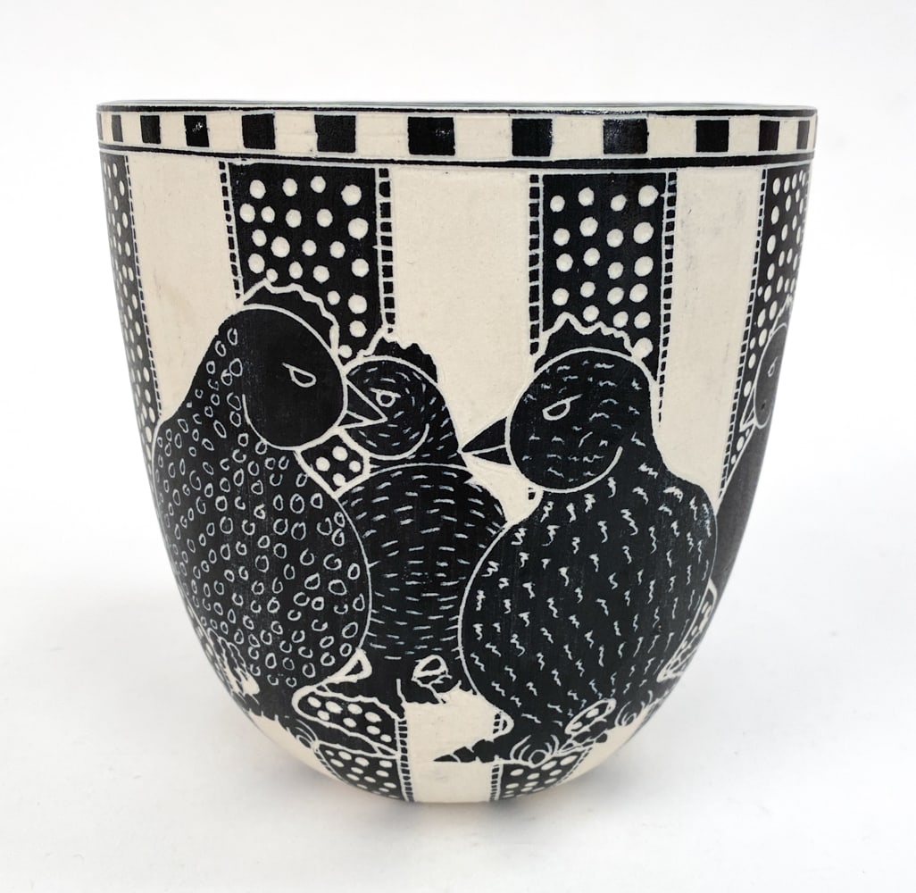 TIM CHRISTENSEN-KIRBY STUDIO ART POTTERY VASE (1 of 7)